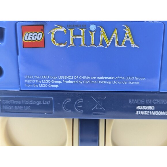 Lego Legends of Chima Laval Minifigure Light Up Alarm Clock Tested Works 2013 - Picture 4 of 5
